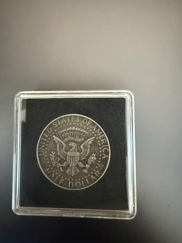 1968-D Kennedy Half Dollar – 40% Silver – Toned - Image 5