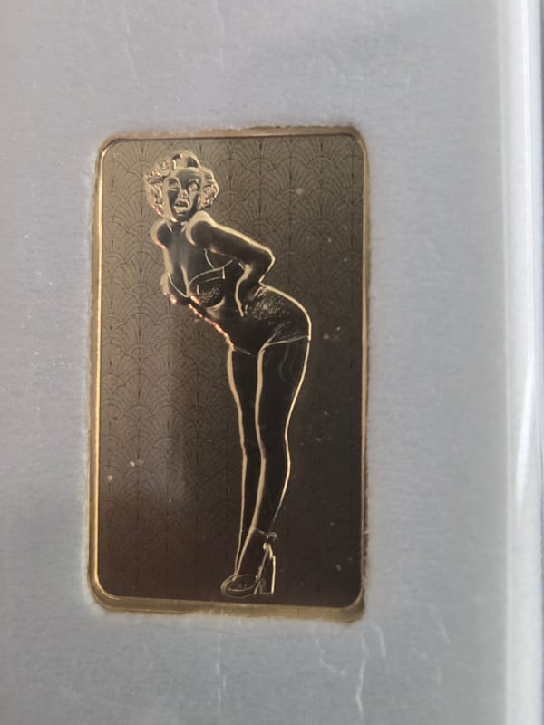 ​5g Gold Bar - Sunshine Mint Marilyn Monroe .9999  - Image 3