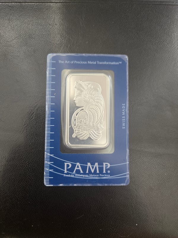 1oz Silver Bar - PAMP Suisse Lady Fortuna .999 - Image 3