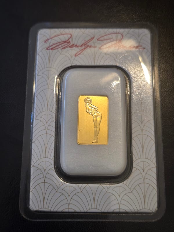 ​5g Gold Bar - Sunshine Mint Marilyn Monroe .9999  - Image 1