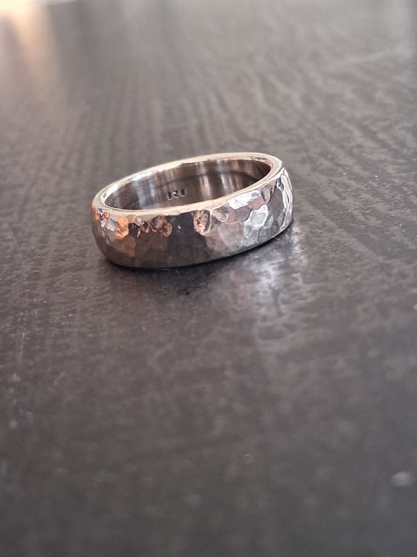 Handmade Silver Ring - Image 1