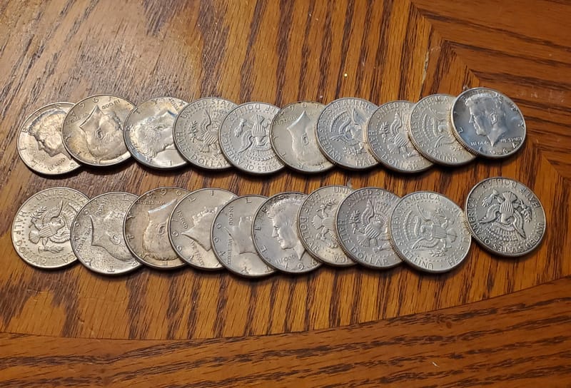 Kennedy Half Dollar 90% silver - Image 3