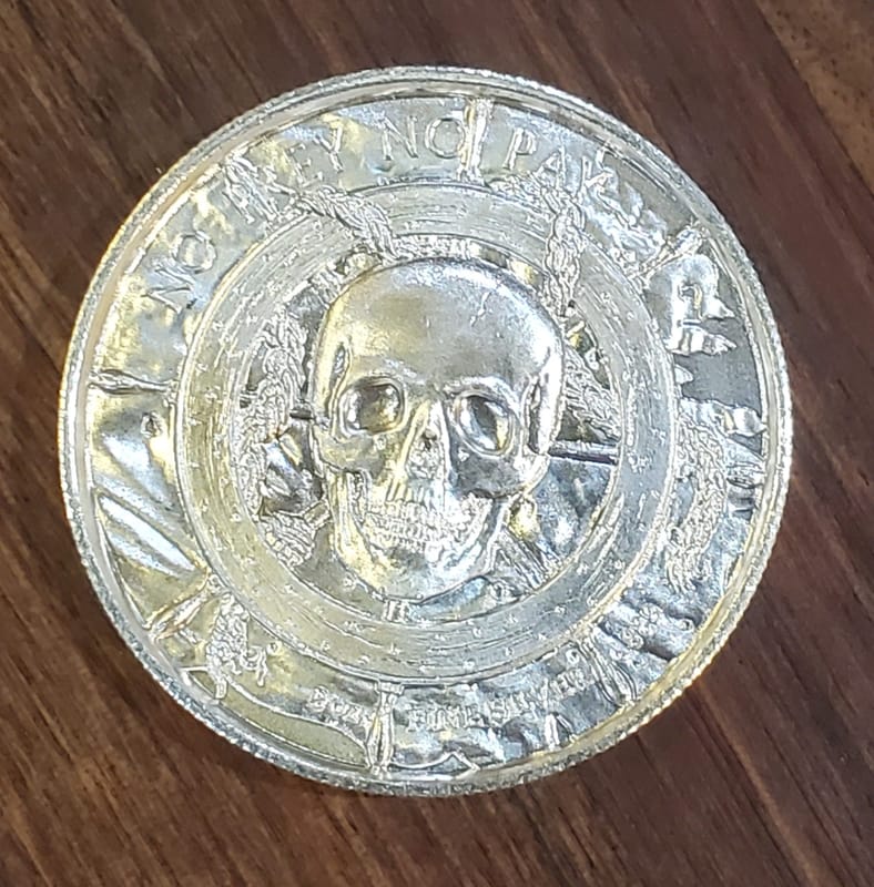 2 oz Silver The Privateer Ultra High Relief Silver - Image 1