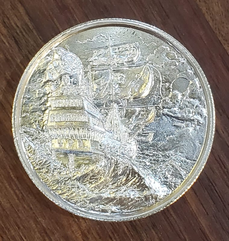 2 oz Silver The Privateer Ultra High Relief Silver - Image 2