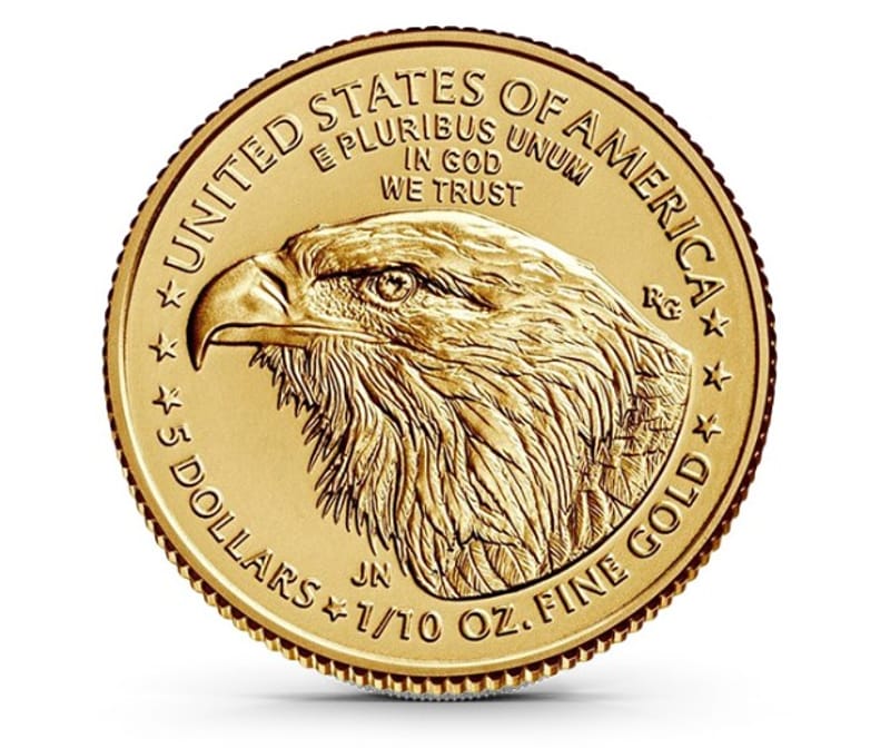 BU 2026 1/10th oz American Gold Eagle - Image 2
