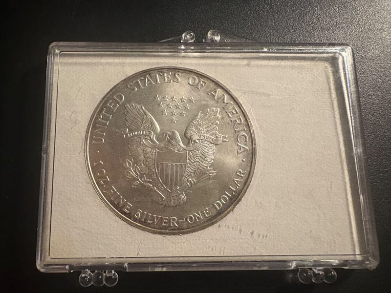 1996 American Silver Eagle 1 oz Coin - Image 2