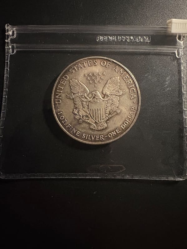 2002 1 oz American Silver Eagle - Image 4