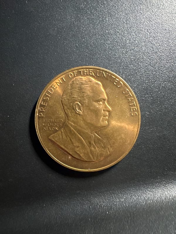 1969 Richard Nixon Presidential Inaugural Medal - Image 1