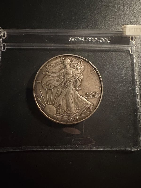 2002 1 oz American Silver Eagle - Image 3