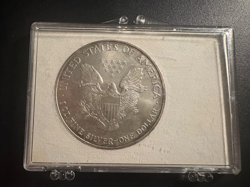 1996 American Silver Eagle 1 oz Coin - Image 4