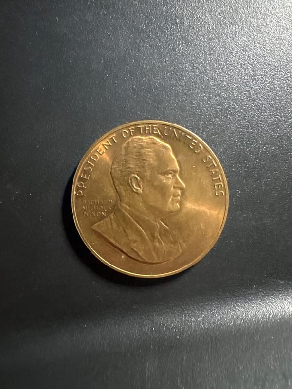 1969 Richard Nixon Presidential Inaugural Medal - Image 3