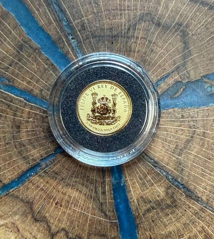 2022 1/10 .999 Gold Spanish Lynx - Image 2