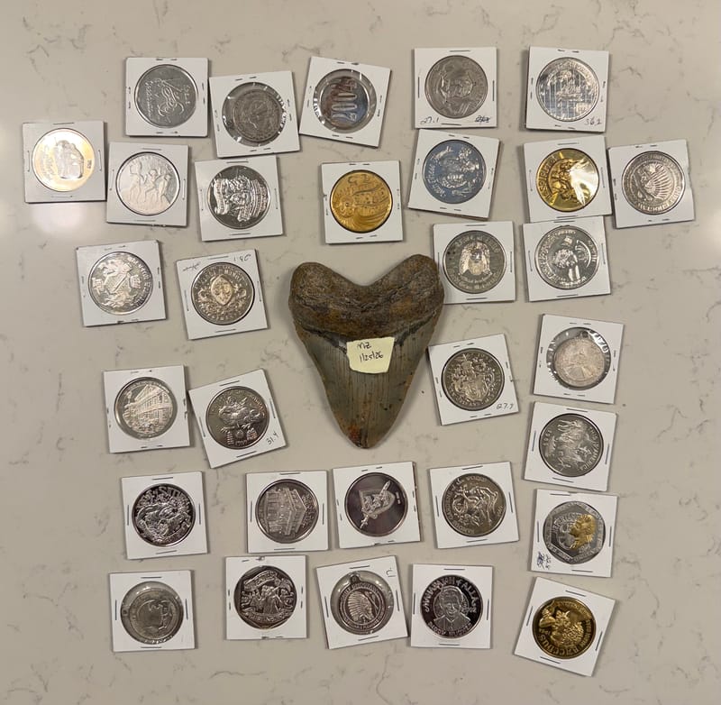 Odd weight .999 silver rounds - Image 1