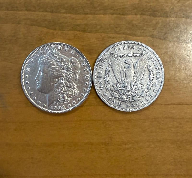 90% pre-21 morgan Silver dollars - Image 2