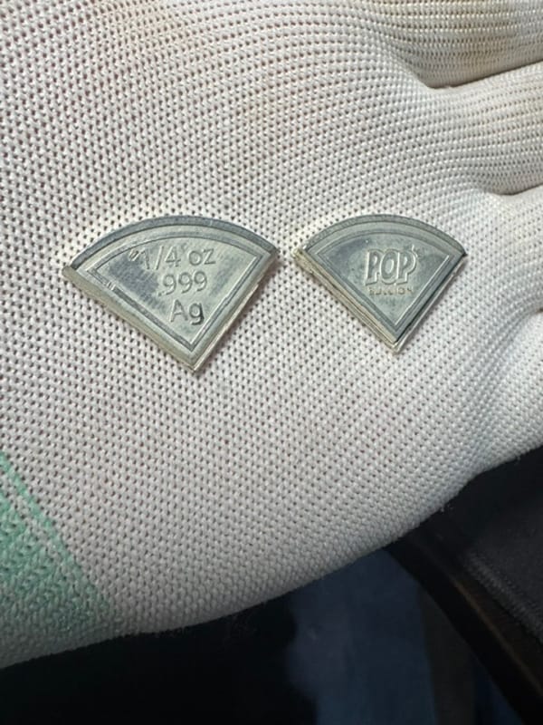 ** SPOT 1/4 ounce Pop Bullion Silver SPOT ** - Image 1