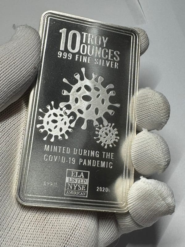 RARE ENVELA COVID 10 oz Bar April 2020 - FREE SHIP - Image 8