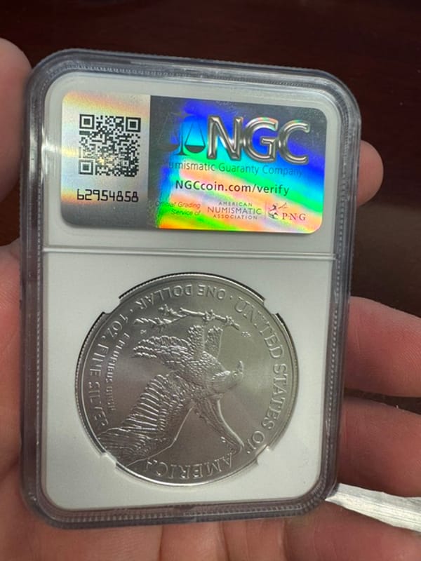 MS70 2023 American Silver Eagle NGC First Releases - Image 2