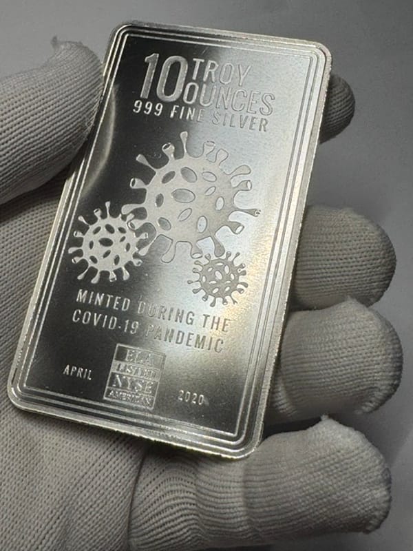 RARE ENVELA COVID 10 oz Bar April 2020 - FREE SHIP - Image 7