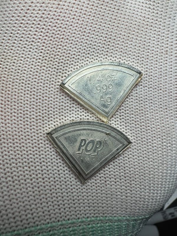 ** SPOT 1/4 ounce Pop Bullion Silver SPOT ** - Image 2