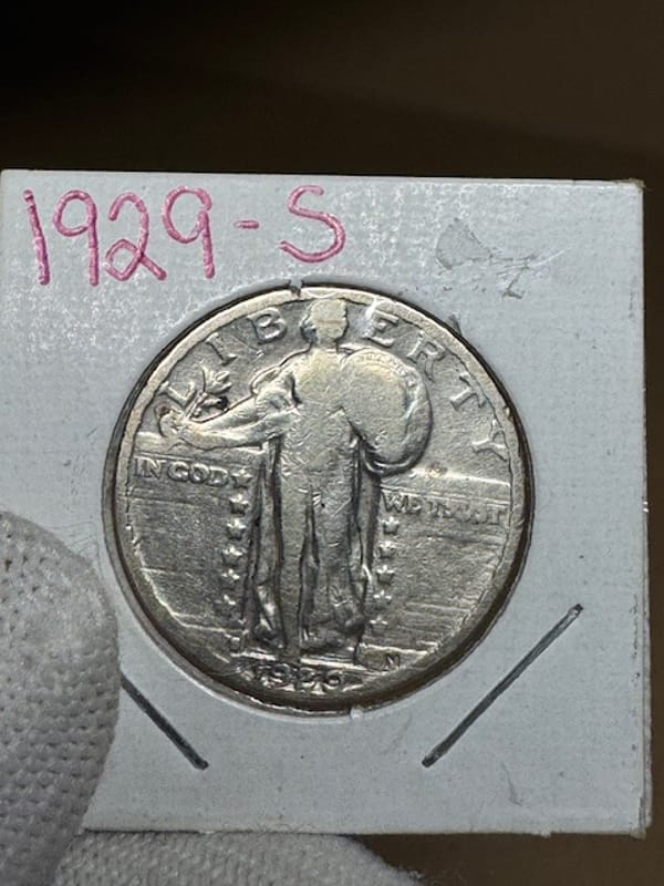 Better Date - 1929-S Standing Liberty Quarter  - Image 1