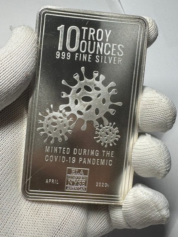 RARE ENVELA COVID 10 oz Bar April 2020 - FREE SHIP - Image 1