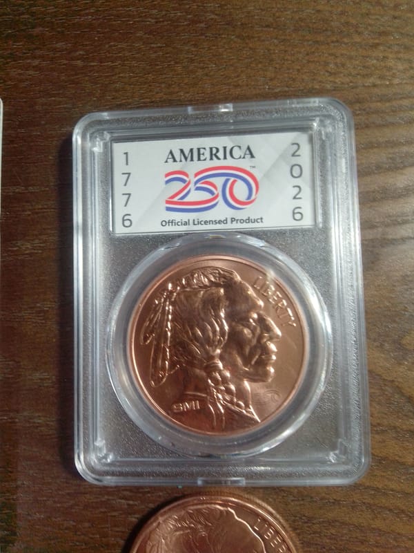 Bullion Baddie + 1 pound + 18oz. rounds copper - Image 8