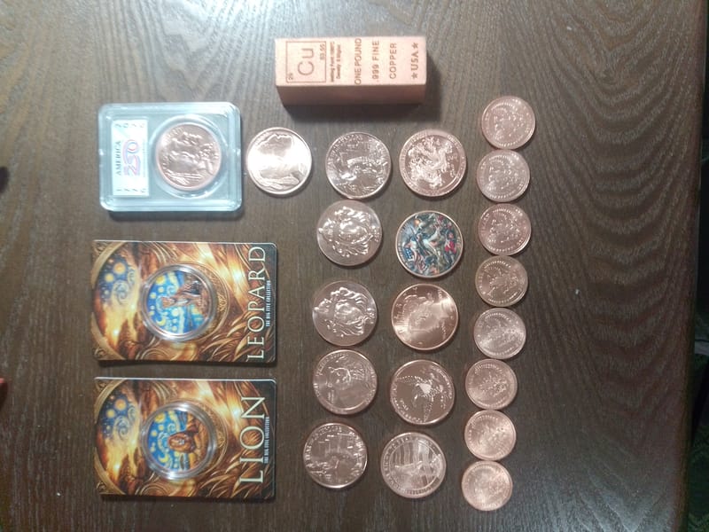 Bullion Baddie + 1 pound + 18oz. rounds copper - Image 3