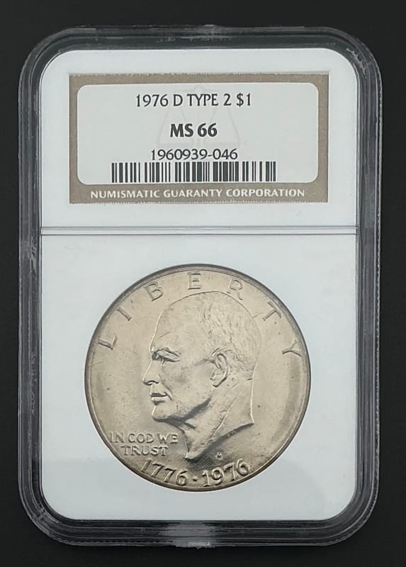 1976-D Bicentennial Eisenhower Type 2 MS66 - Image 1