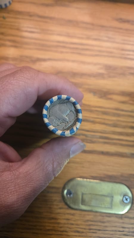 Roll of Buffalo Nickels $2 face - Image 2