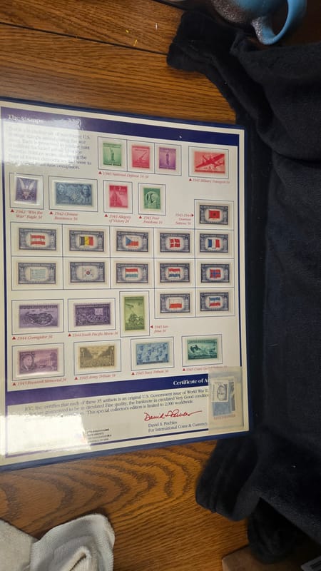 World War II 50th Anniversary Commemorative Portfo - Image 2