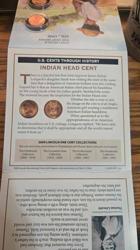 2009 Lincoln One Cent Series Vol. One - The Childh - Image 6