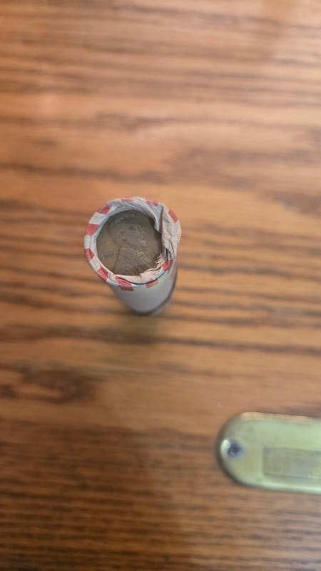 Roll of 50 U.S. Wheat Pennies - 50 Cents Face Valu - Image 1