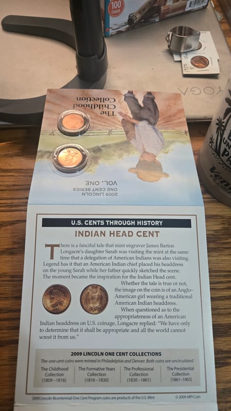 2009 Lincoln One Cent Series Vol. One - The Childh - Image 5