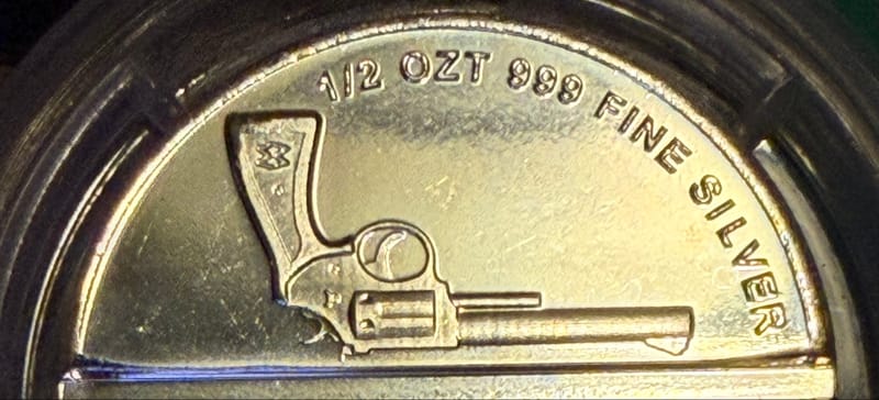 Silver WesternWarrior Round 1oz Divisible .999 - Image 3