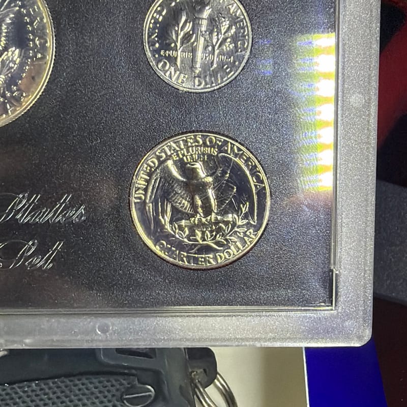 United States proof set 1968 s. 5 coins lot . - Image 5