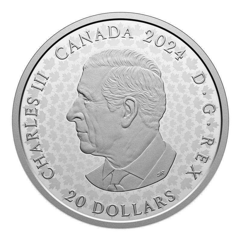 2024 Canada Cougar 1 oz Silver Proof (Great Hunters Series) - Image 4