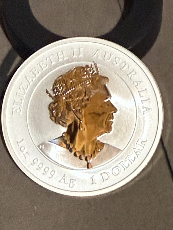 2022 Australian tiger 1 oz - Image 2