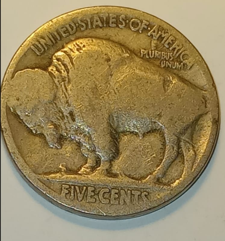 BUFFALO Nickel No Date Type 2 No Mint Mark  - Image 3