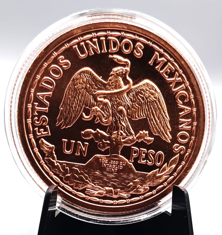 Intaglio Mexico Caballito Tribute 1 oz Colorized - Image 4