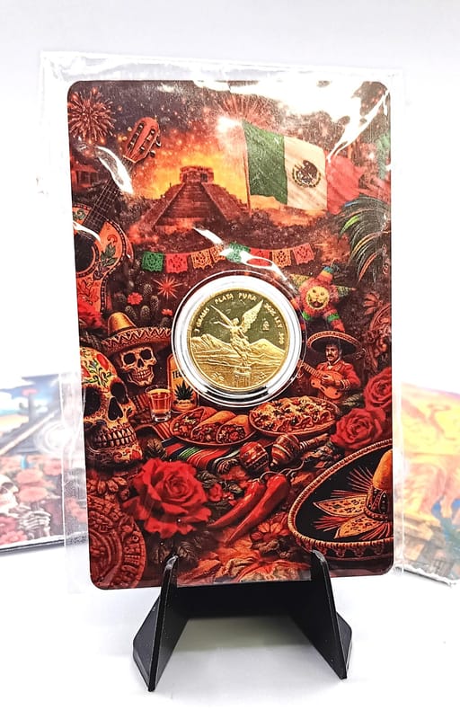 Libertad Tribute 3 Gram .999 Silver Gold Gilded - Image 1
