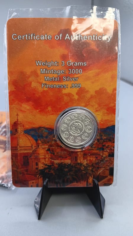 Libertad 3 Gram.999 Silver BU in Assay Card - Image 6