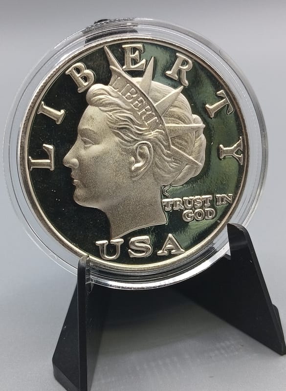 2003 NORFED $10 Liberty  1 oz .999 Fine Silver - Image 5