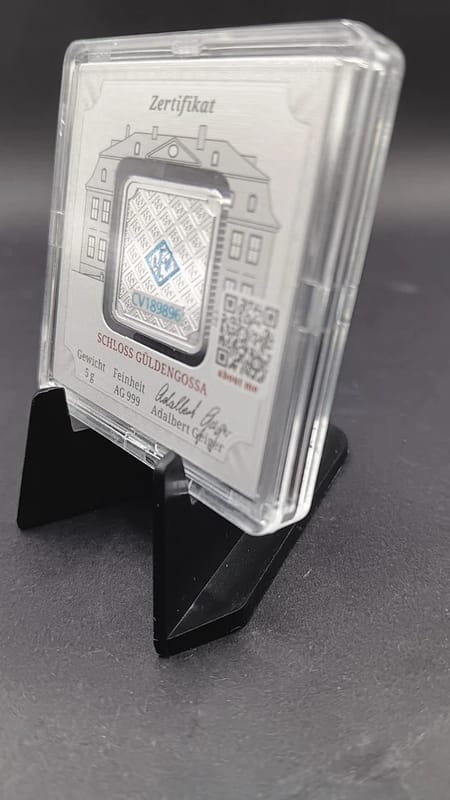 Geiger 5 Gram Premium Silver Bar Sealed In Assay - Image 3