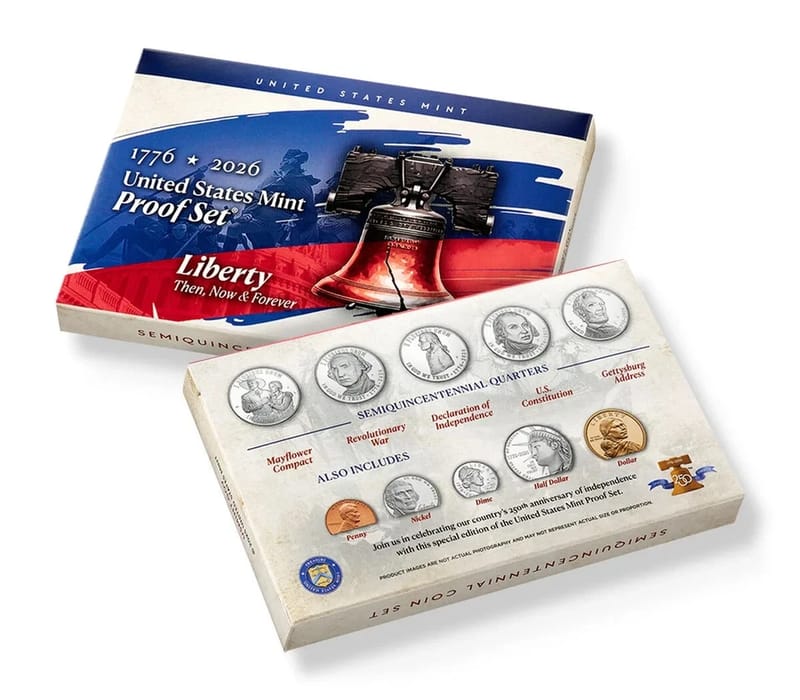 2026-S 1776-2026 US. Mint Proof Set  - Image 2