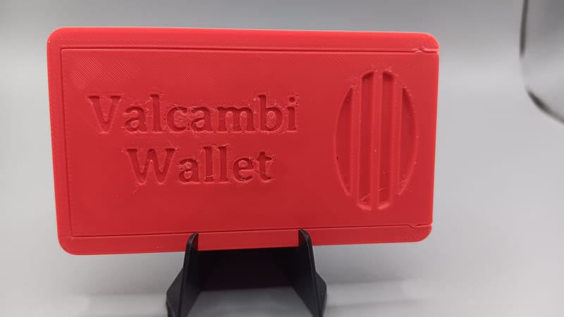 5g Valcambi Silver Bars in Custom Red Wallet - Image 2