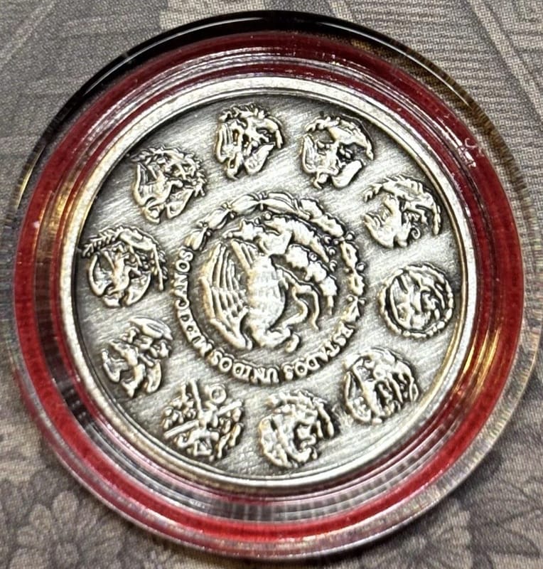 Libertad Tribute .999 Antiqued Silver3 Gram Round  - Image 4