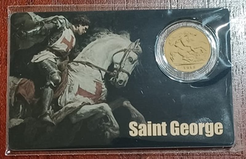 1/200 oz Gold Coin .9999 Pure Gold St. George 2026 - Image 4
