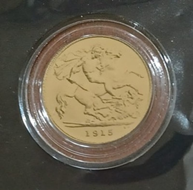 1/200 oz Gold Coin .9999 Pure Gold St. George 2026 - Image 6