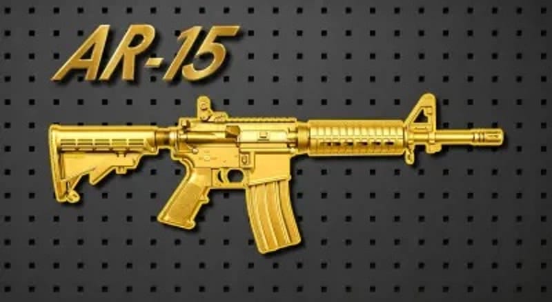 COMING SOON 2026 AR-15 Shaped 1/1000 oz Gold .9999 - Image 4