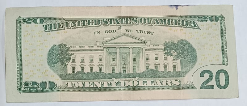 Series 2017 US $20 Bill Paper Currency NJ20020430A - Image 6